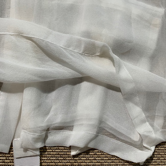 Lee Mathews 100silk shirt multi-way chiiiic - Picture 13 of 16